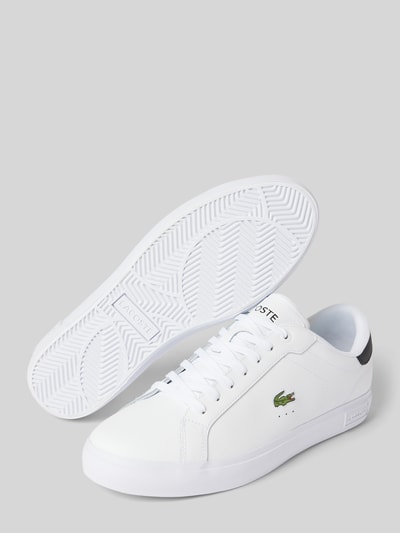 Lacoste Sneaker mit Logo-Stitching Modell 'POWERCOURT' Weiss 4