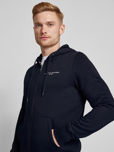 Tommy Hilfiger Regular Fit Sweatjacke mit Kapuze Marine 3