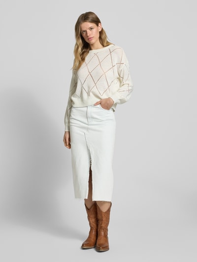 Hugo Blue Spódnica jeansowa z 5 kieszeniami model ‘Galita’ Jasnoniebieski 1