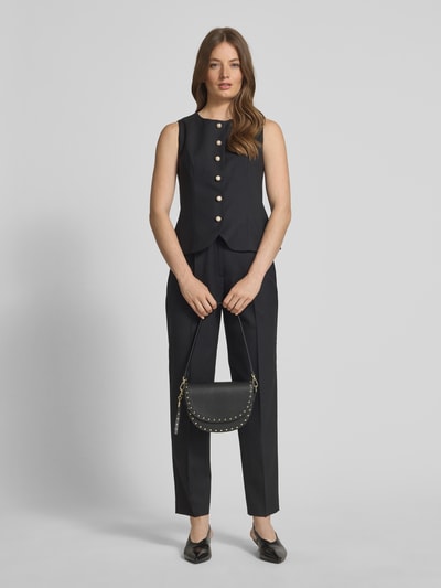 Seidenfelt Saddle Bag mit Tragehenkel Modell 'SENJA' Black 1