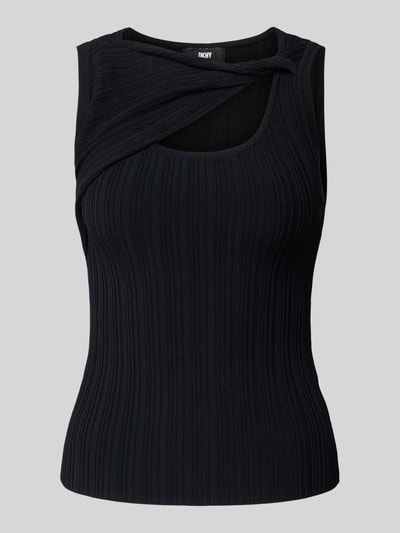 DKNY Tanktop met cut-out Zwart - 2