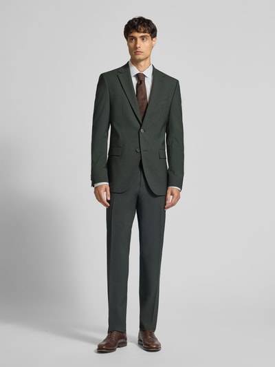 Jake*s Slim Fit Business-Hemd mit Kentkragen Hellgruen 1