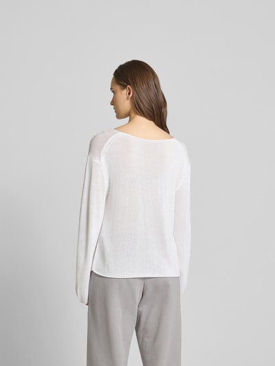 Juvia Sweatshirt mit Rundhalsausschnitt Weiss 5