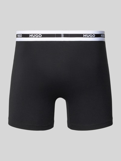 HUGO Trunks aus Baumwoll-Mix im 3er-Pack Black 3