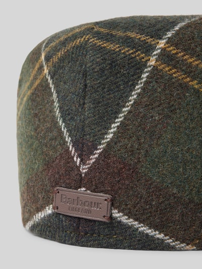 Barbour Platte pet met wol, model 'GALLINGALE' Groen - 2