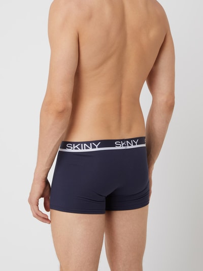 Skiny Trunks mit Stretch-Anteil im 3er-Pack  Dunkelblau 4