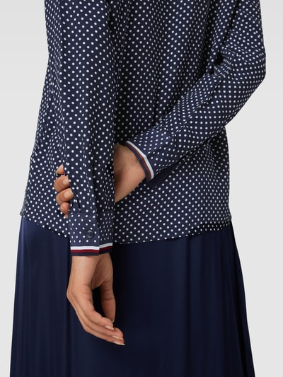 Tommy Hilfiger Hemdbluse mit Allover-Muster Modell 'POLKADOT' Marine 3