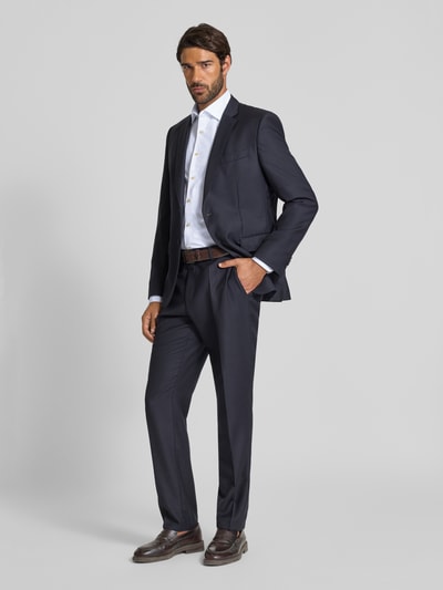 Stenstroms Slim Fit Business-Hemd mit Kentkragen Weiss 1