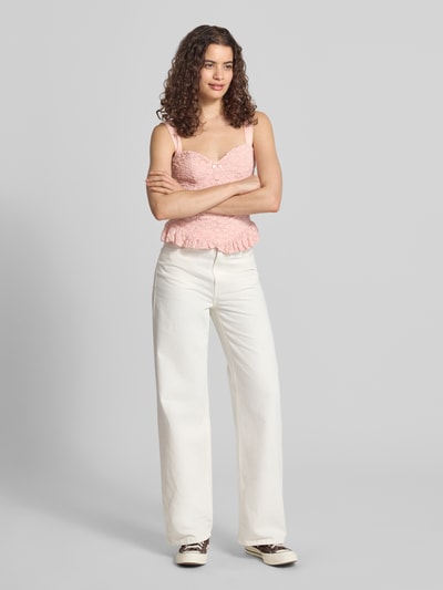 Carhartt Work In Progress Jeans mit Eingrifftaschen Modell 'Jane' Offwhite 1