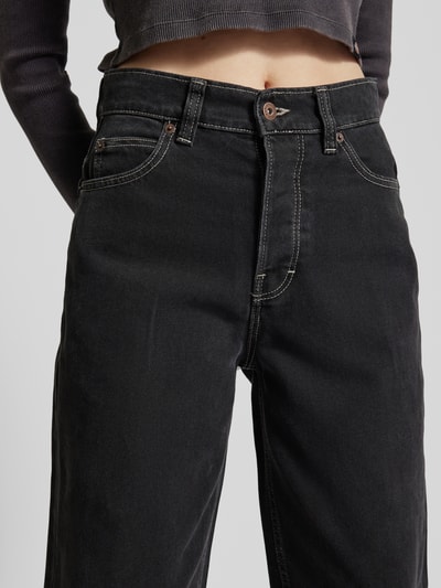 Dickies Straight fit jeans in 5-pocketmodel, model 'THOMASVILLE' Zwart - 3