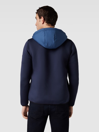 Lerros Sweatjacke in Two-Tone-Machart Marine 5