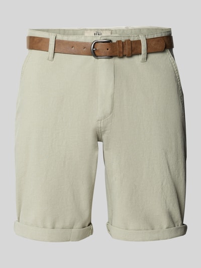 Redefined Rebel Regular Fit Bermudas mit Gesäßtaschen Modell 'NEBRASKA' Lind 2