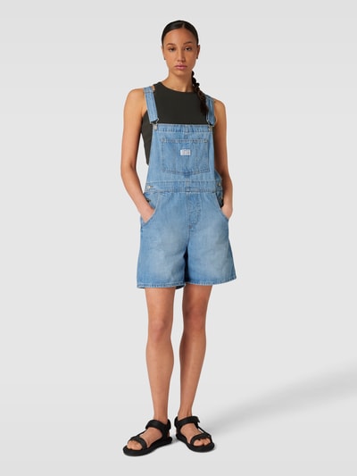 Levi's® Jumpsuit mit Label-Patch Hellblau 1