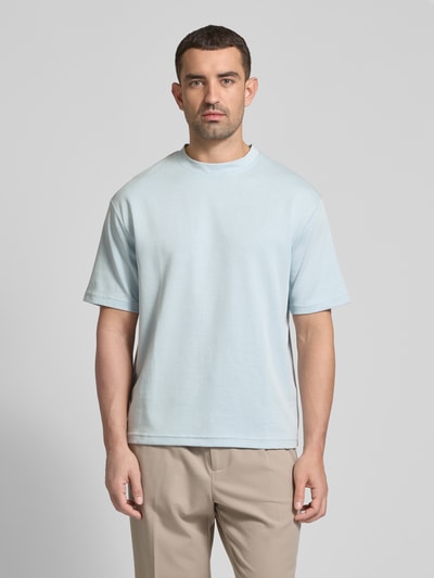 SELECTED HOMME T-Shirt mit Rundhalsausschnitt Modell 'OSCAR' Hellblau 4