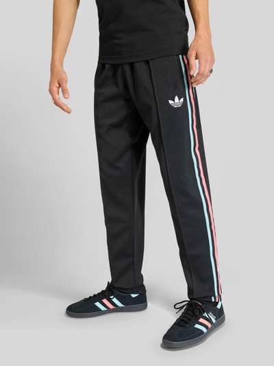 adidas Originals Regular Fit Trainingshose Belgien aus Baumwoll-Mix Black 4