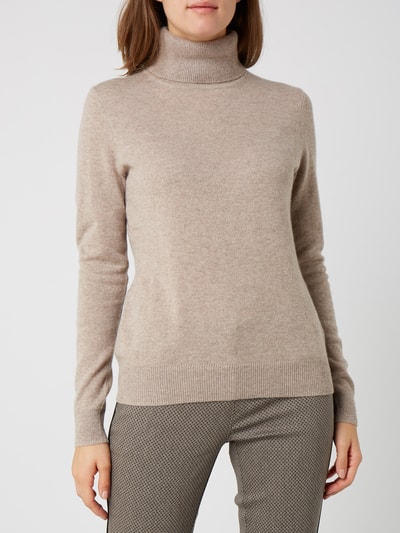 Christian Berg Woman Rollkragenpullover aus Kaschmir Hazel Melange 4