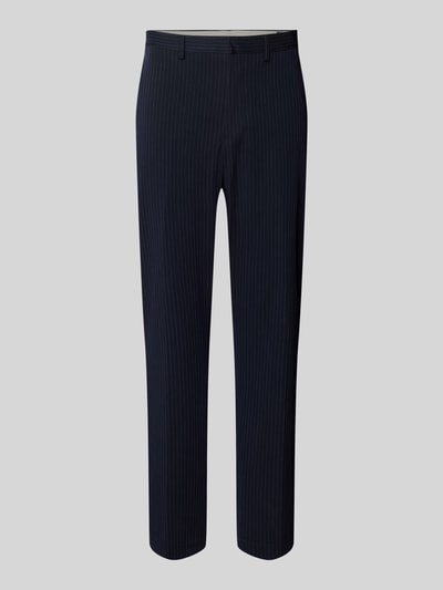 Polo Ralph Lauren Straight fit pantalon met riemlussen Marineblauw - 2