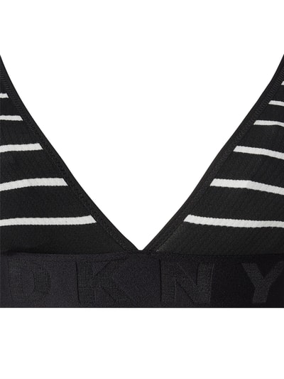 DKNY Biustonosz typu bralette z wyjmowanymi miseczkami  Czarny 2