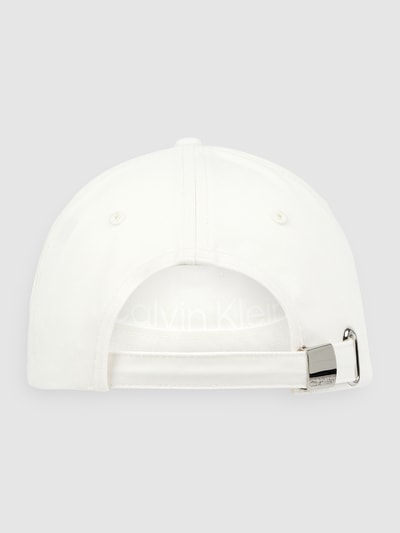 CK Calvin Klein Cap aus Bio-Baumwolle  Weiss 2