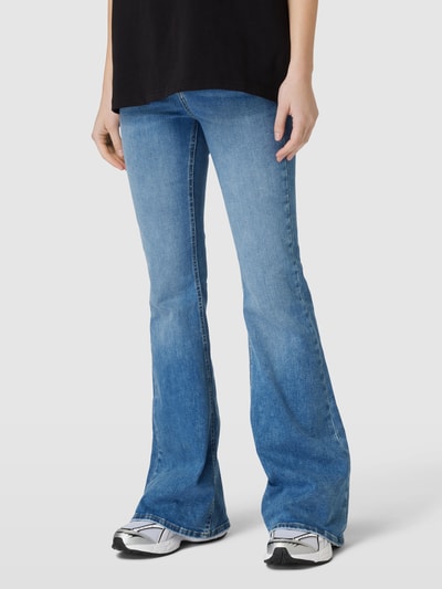 Review Flared Jeans im 5-Pocket-Design Jeansblau 4