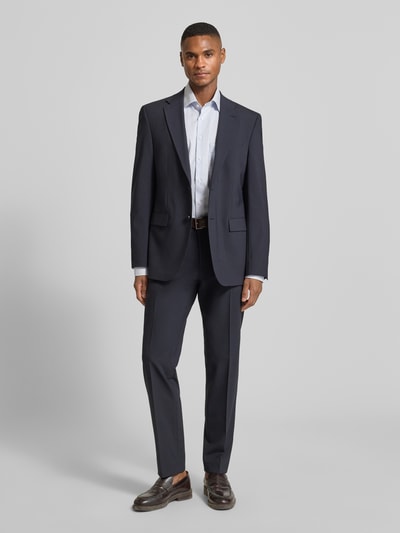 ETERNA Comfort Fit Business-Hemd aus Baumwolle mit Kentkragen Bleu 1