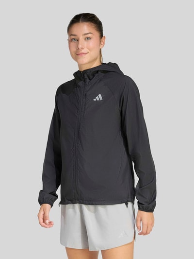 adidas Training kurtka treningowa o kroju regular fit z nadrukiem z logo Czarny 2