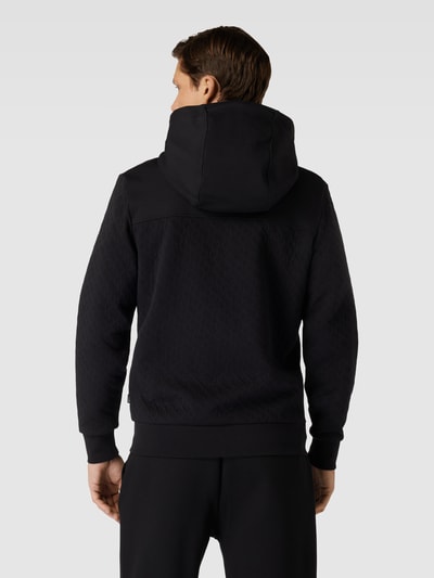 BOSS Sweatjacke mit Kapuze Modell 'Steele' Black 5