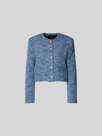 Anine Bing Jacke mit Knopfleiste Blau 2