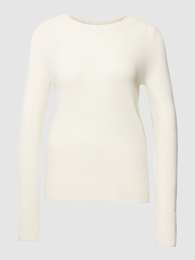 Christian Berg Woman Strickpullover mit Rundhalsausschnitt Offwhite 2