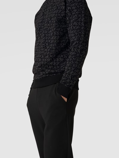 JOOP! Collection Sweatshirt mit Logo-Muster Black 3