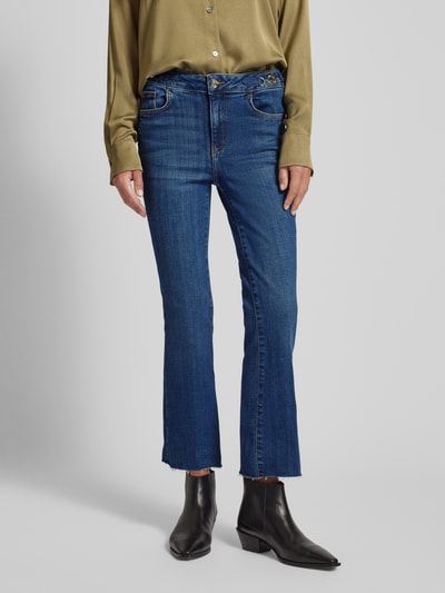 Liu Jo White Flared jeans met 5-pocketmodel, model 'PRINCESS' Jeansblauw - 4