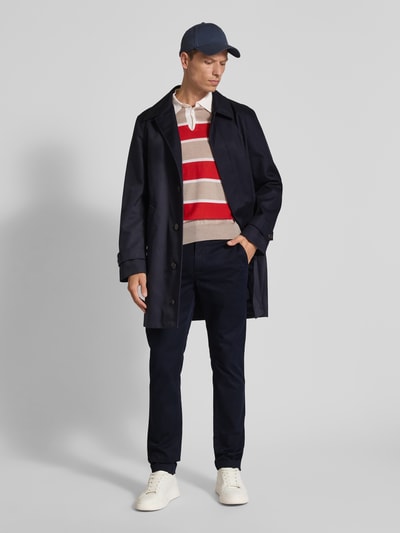 Tommy Hilfiger Chino mit Label-Detail Modell 'CORE BLEECKER 1985' Marine 1