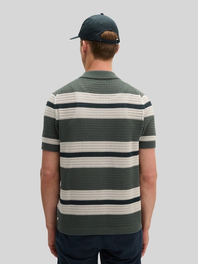Marc O'Polo Regular Fit Freizeithemd aus Baumwoll-Mix Oliv 5