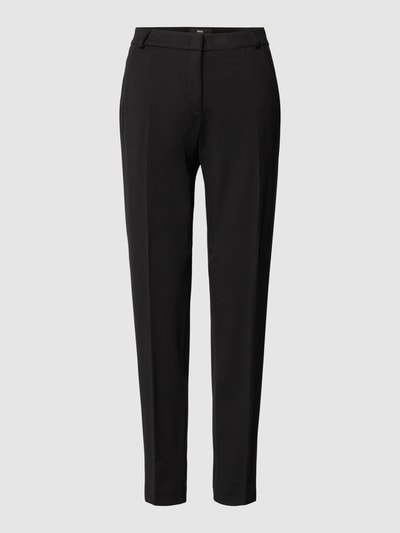 Brax Regular fit stoffen broek met kort model, model 'STYLE.MARON' Zwart - 2