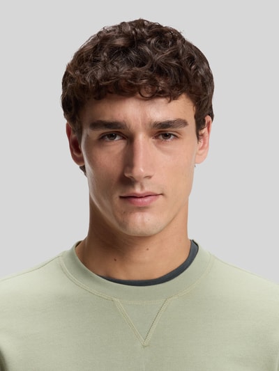 BOSS Orange Regular Fit Sweatshirt aus reiner Baumwolle Modell 'Westart' Lind 3