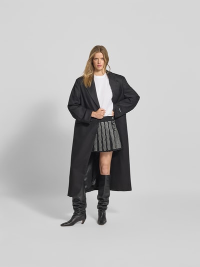 Rabanne Minirock mit Knopfverschluss Black 1