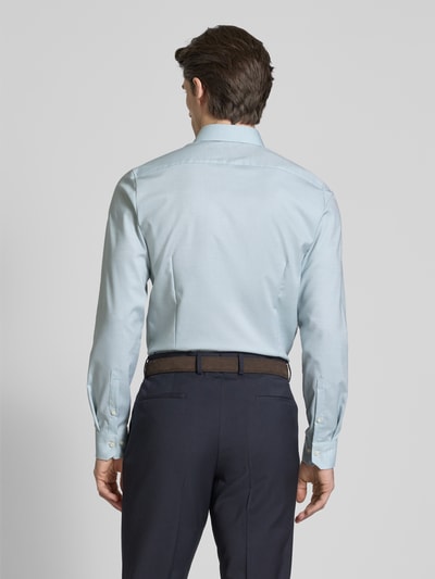 OLYMP No. Six Super slim fit zakelijk overhemd met kentkraag Groen - 5