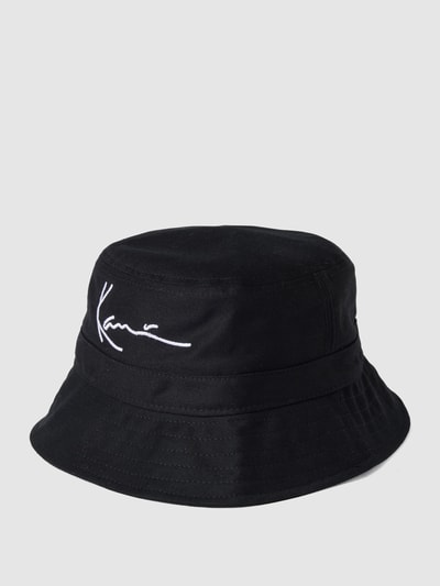 KARL KANI Bucket Hat mit Label-Stitching Black 1