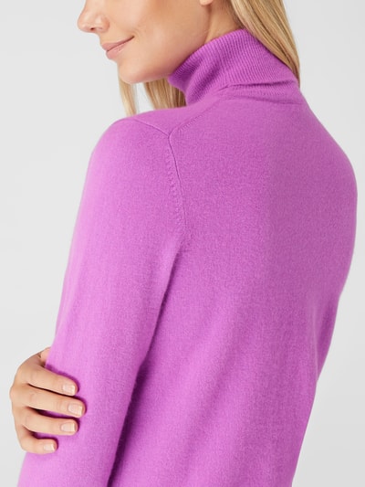 Repeat Rollkragenpullover aus Kaschmir  Pink 3