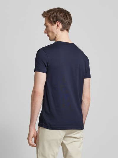 Gant Regular Fit T-Shirt mit Label-Stitching Marine 5