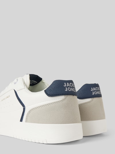 Jack & Jones Sneakersy z naszywką z logo i nadrukiem z logo model ‘WEALING’ Biały 2