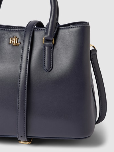 Lauren Ralph Lauren Tote Bag mit Label-Detail Modell 'MARCY' Marine 3