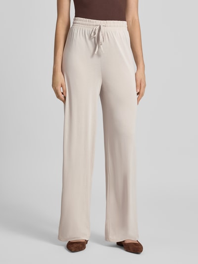PIECES Weite Hose aus Viskose-Mix Modell 'ANORA' Beige 4