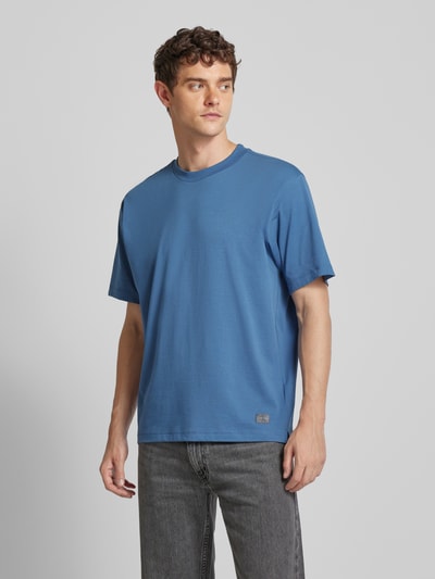 Calvin Klein Jeans T-shirt met labeldetail Blauw - 4