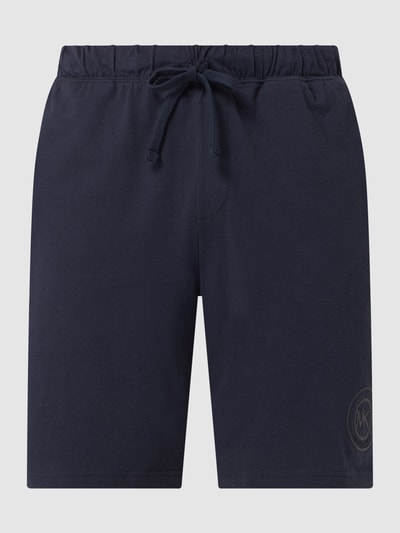 MICHAEL Michael Kors Sweatshorts van katoen met tunnelkoord Donkerblauw - 2