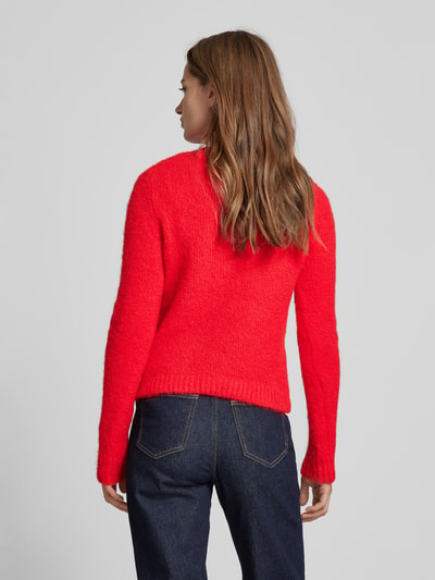 Vero Moda Pullover mit Rundhalsausschnitt Rot 5