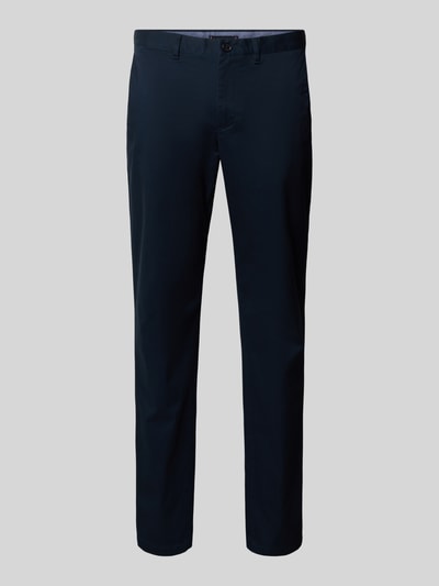 Tommy Hilfiger Regular fit chino van katoenmix, model 'DENTON' Marineblauw - 2