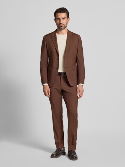 Christian Berg Men Regular fit pullover van puur katoen in gebreide look Offwhite gemêleerd - 1