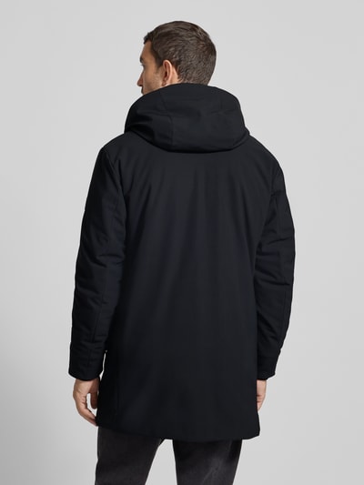 Strellson Parka met borstzak, model 'Flex Cross' Zwart - 5