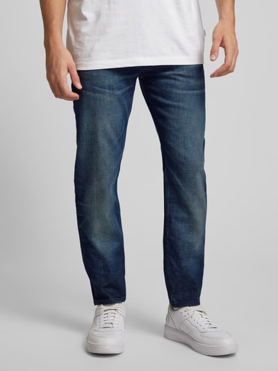 BOSS Orange Jeans met 5-pocketmodel, model 'TABER' Donkerblauw - 4